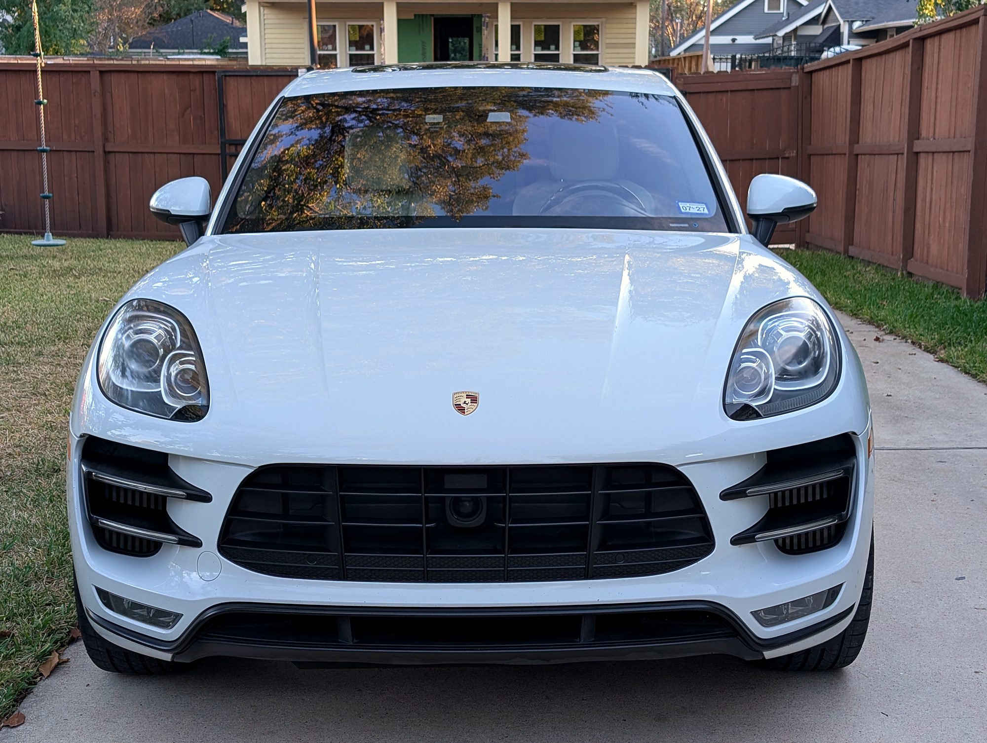 Front of the car